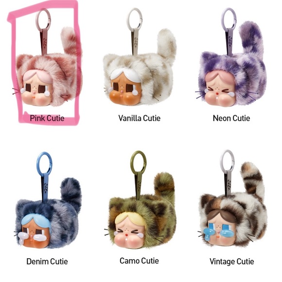POP MART CRYBABY Wild but Cutie
Plush Pendant, Pink Cutie - Picture 3 of 3
